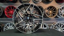 20 Inch 20x10 Truform Tf108 Black Brushed Face Bp5x114. Mustang Ecoboost Wheels
