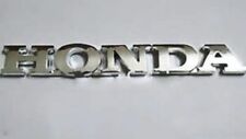 New Honda Chrome Script Emblems Rear Trunk Badge Letters 3d Strong Self Adhesive