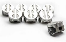 Speed Pro Forged Coated Flat Top 4vr Pistons Set8 For Chevy Sb 5.7l 350 Std