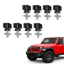 Universal Easy On Off Hard Top Fastener Nuts Bolts Fit For Jeep Wrangler Tj Yj