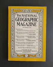 Vintage National Geographic Magazine November 1955