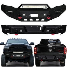Vijay For 2019-2023 Ram 25003500 Steel Front Bumper Or Rear Bumper With Lights