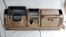 97-02 Tj Jeep Wrangler Camel Tan Complete Dash Panel Bezel Frame Trim