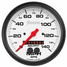 Autometer Speedometer Full Sweep Phantom 5in 140 Mph In-dash W Gps Rally