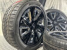 22 Cadillac Gmc Chevy 2019 Black Chrome Wheels And Tires 2854522 Vercelli All