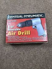 Central Pneumatic 94585 Air Drill 38 Reversible Open Box