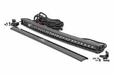 Rough Country 30 Curved Cree Led Light Bar-single Row Blk Series Cool White Drl