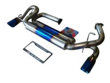 Fits Acura Nsx 91-96 Top Speed Pro-1 Titanium Exhaust System In 89mm Dual Tips